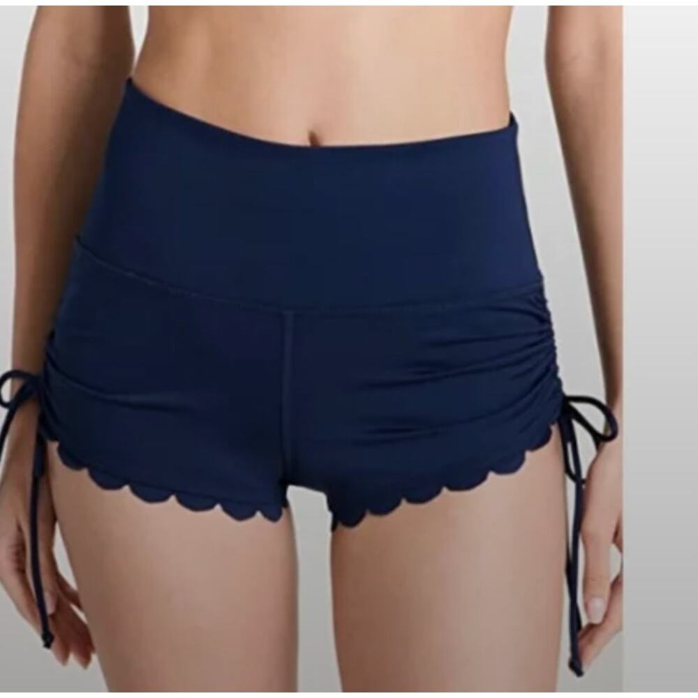 NWT Free People Movement Sun's Out Shorts Navy Blue Medium